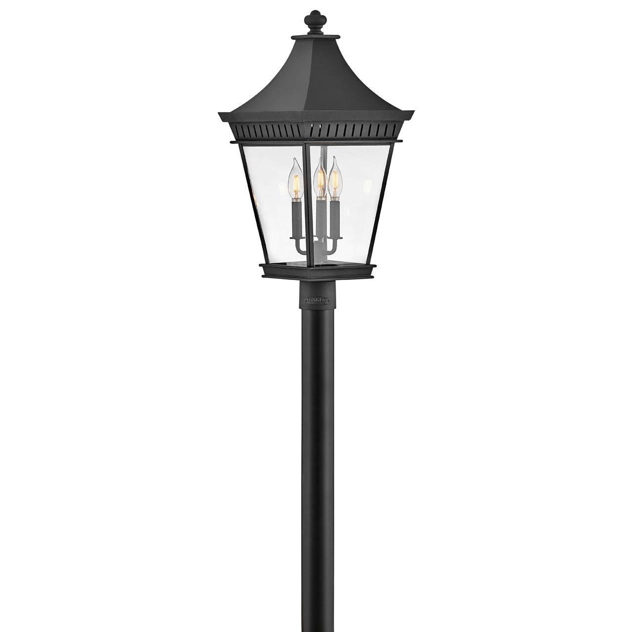 Outdoor Chapel Hill - Large Post Top or Pier Mount Lantern-Hinkley Lighting-HINKLEY-27091MB-Outdoor Post Lanterns-1-France and Son