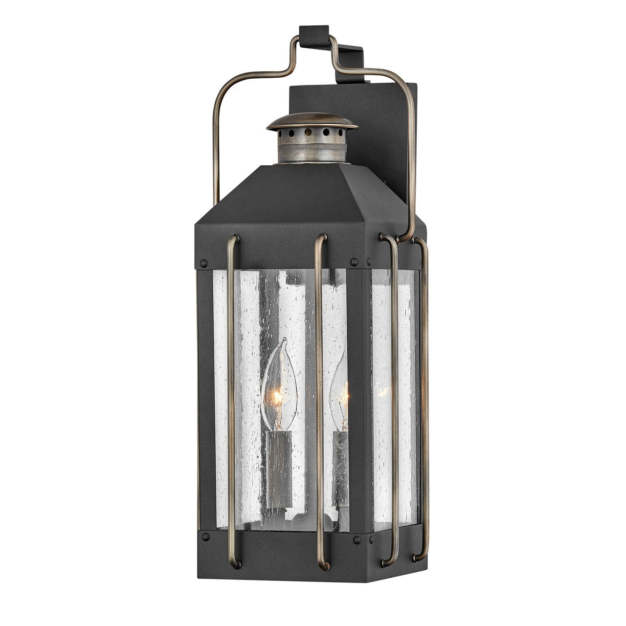 Outdoor Fitzgerald - Medium Wall Mount Lantern-Hinkley Lighting-HINKLEY-2734TK-Outdoor Post Lanterns-1-France and Son