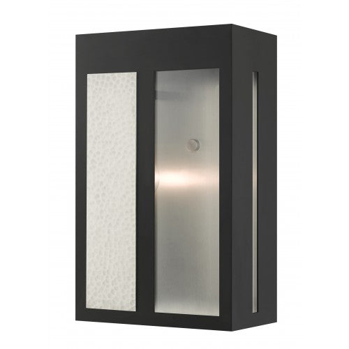 Lafayette Large Outdoor Wall Lantern-Livex Lighting-LIVEX-27413-04-Outdoor Post LanternsBlack-1-France and Son