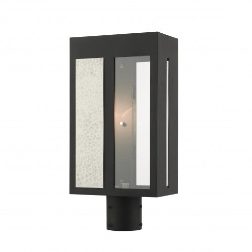 Lafayette - 1 Light Outdoor Post Top Lantern-Livex Lighting-LIVEX-27416-04-Outdoor Post LanternsBlack-1-France and Son