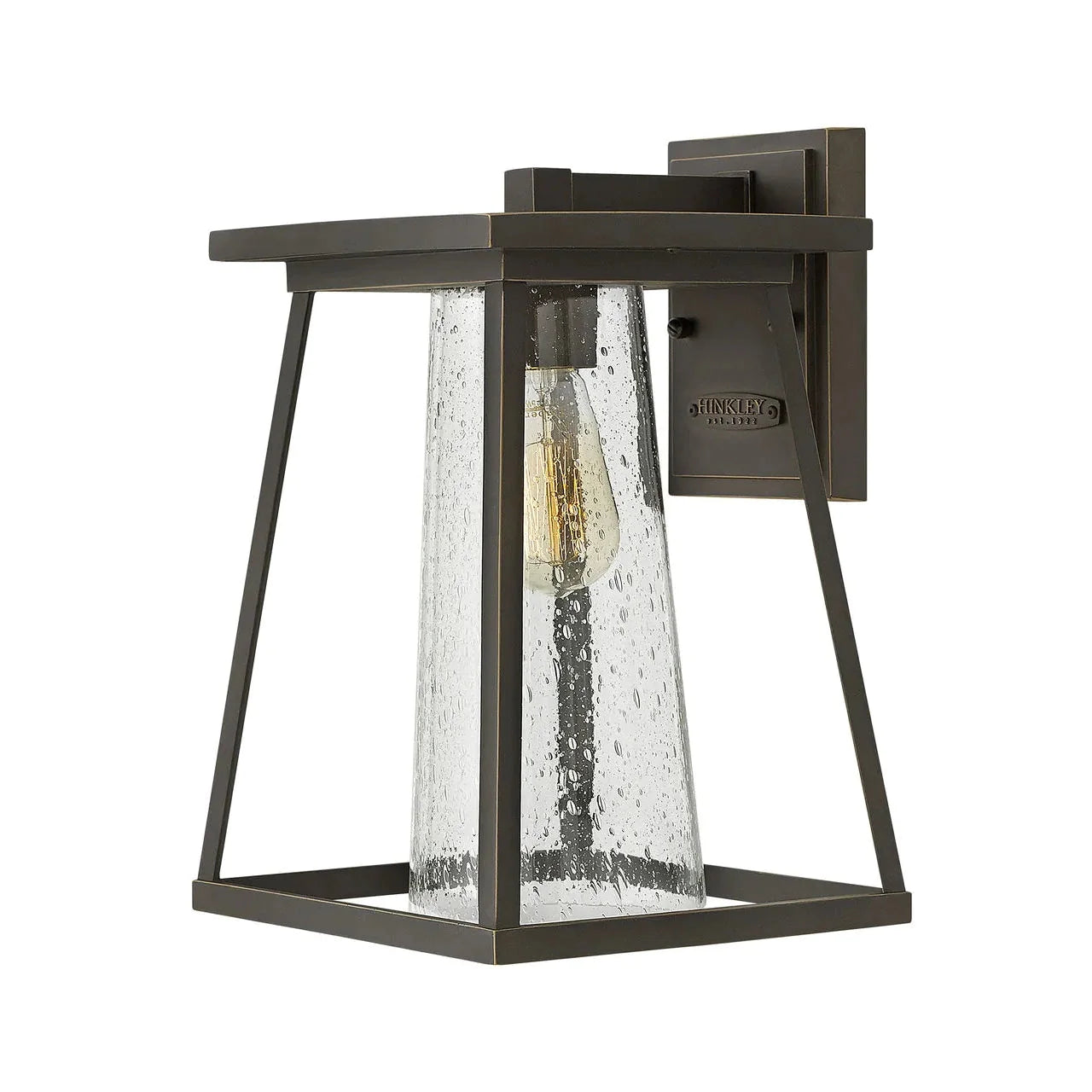 Outdoor Burke - Medium Wall Mount Lantern-Hinkley Lighting-HINKLEY-2794OZ-CL-Outdoor Post Lanterns-1-France and Son