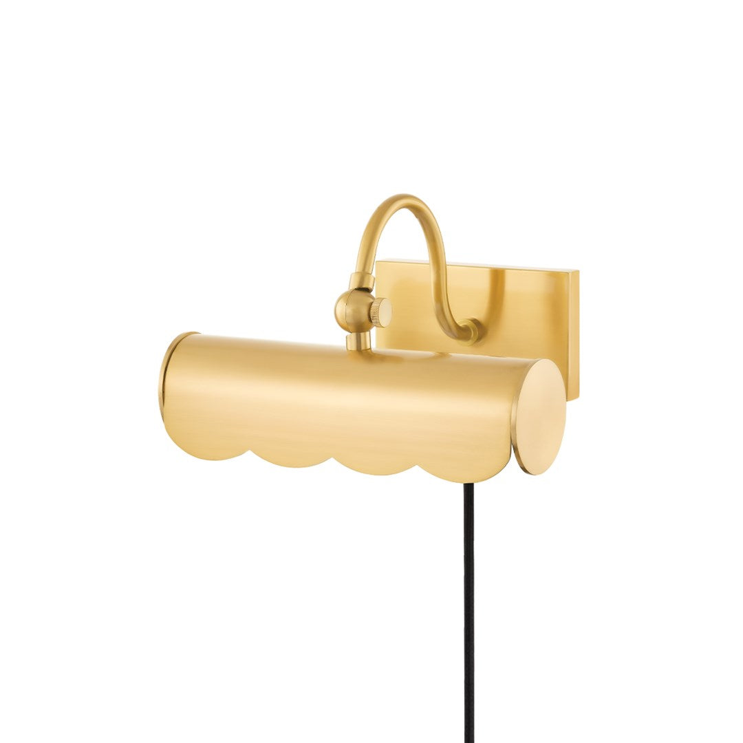 Fifi Picture Light - 8.75"W-Mitzi-HVL-HL762101S-AGB-Wall LightingAged Brass-1-France and Son