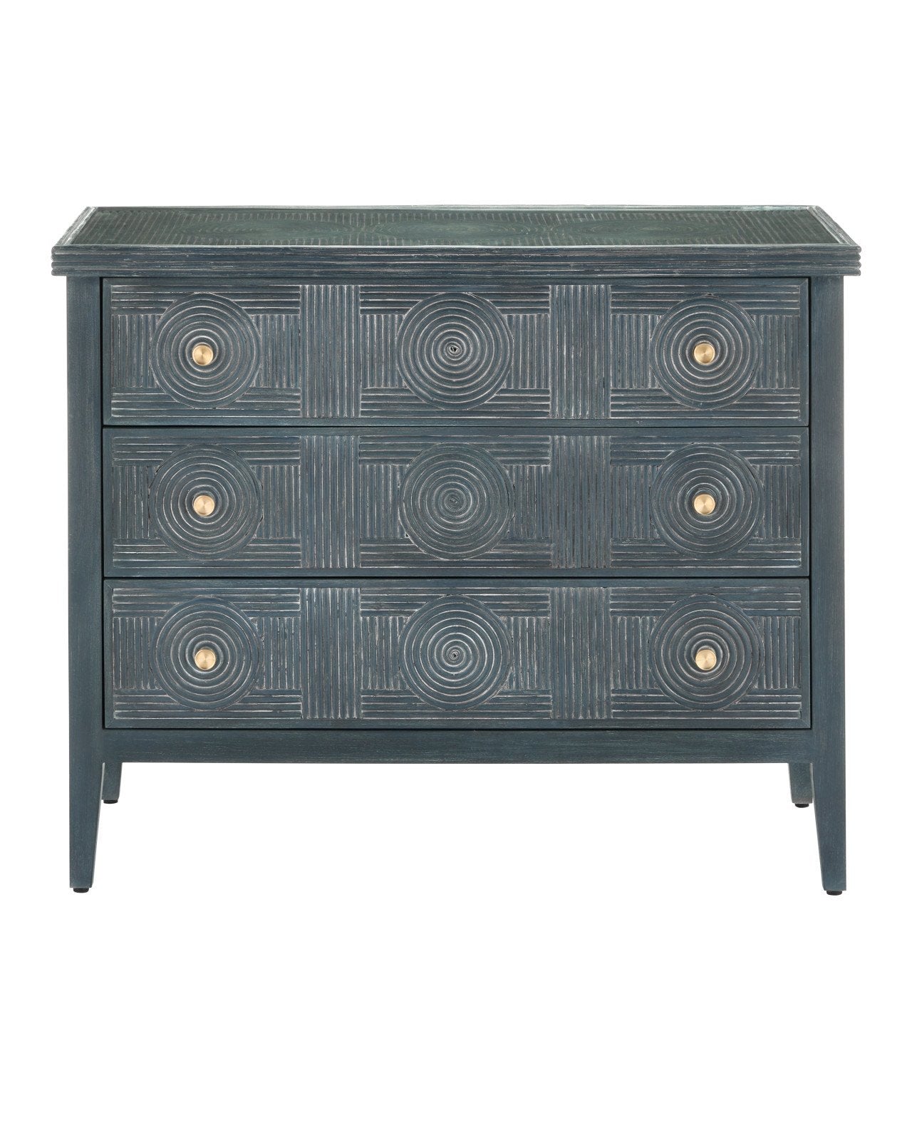 Santos Vintage Navy Large Chest