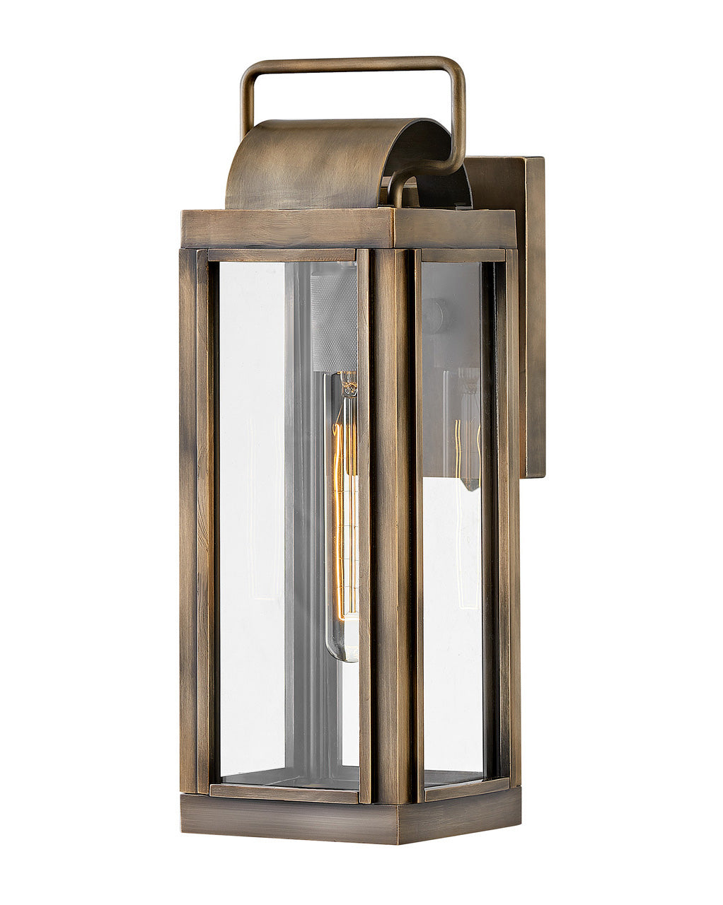 Outdoor Sag Harbor - Small Wall Mount Lantern-Hinkley Lighting-HINKLEY-2840BU-Outdoor Post LanternsNon LED-Burnished Bronze-3-France and Son