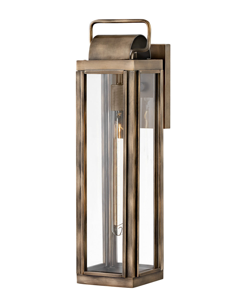 Outdoor Sag Harbor - Large Wall Mount Lantern-Hinkley Lighting-HINKLEY-2845BU-Outdoor Post LanternsBurnished Bronze-Without LED-4-France and Son