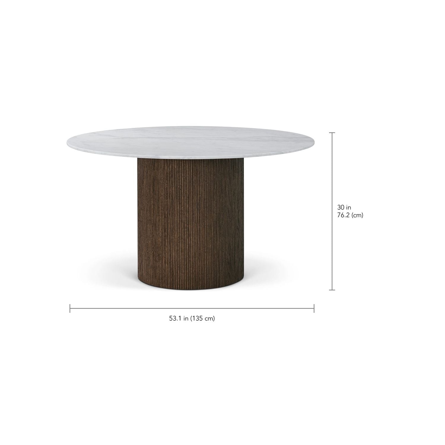Vienna Quartz Round Dining Table