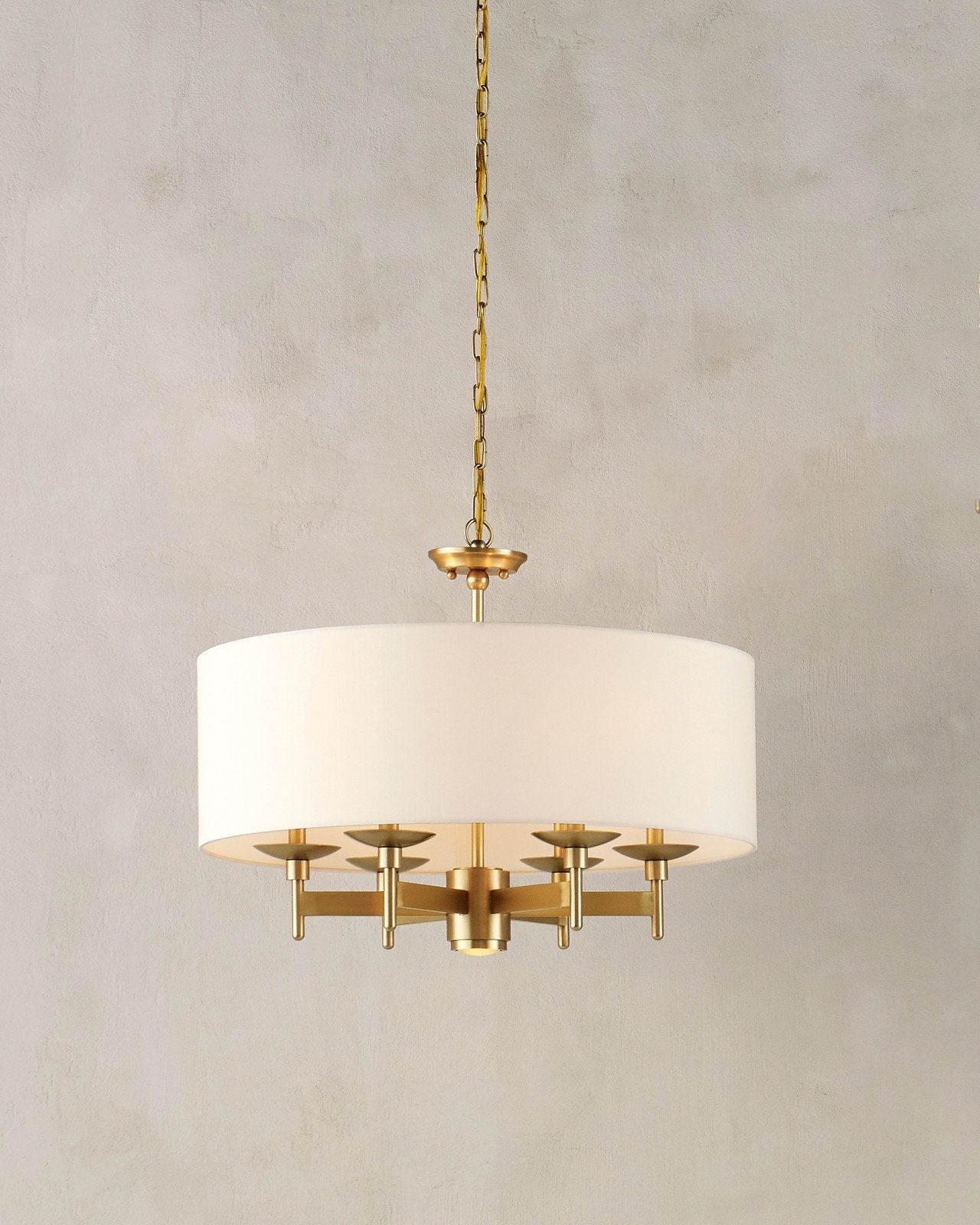 Bering Brass Semi-Flush Mount