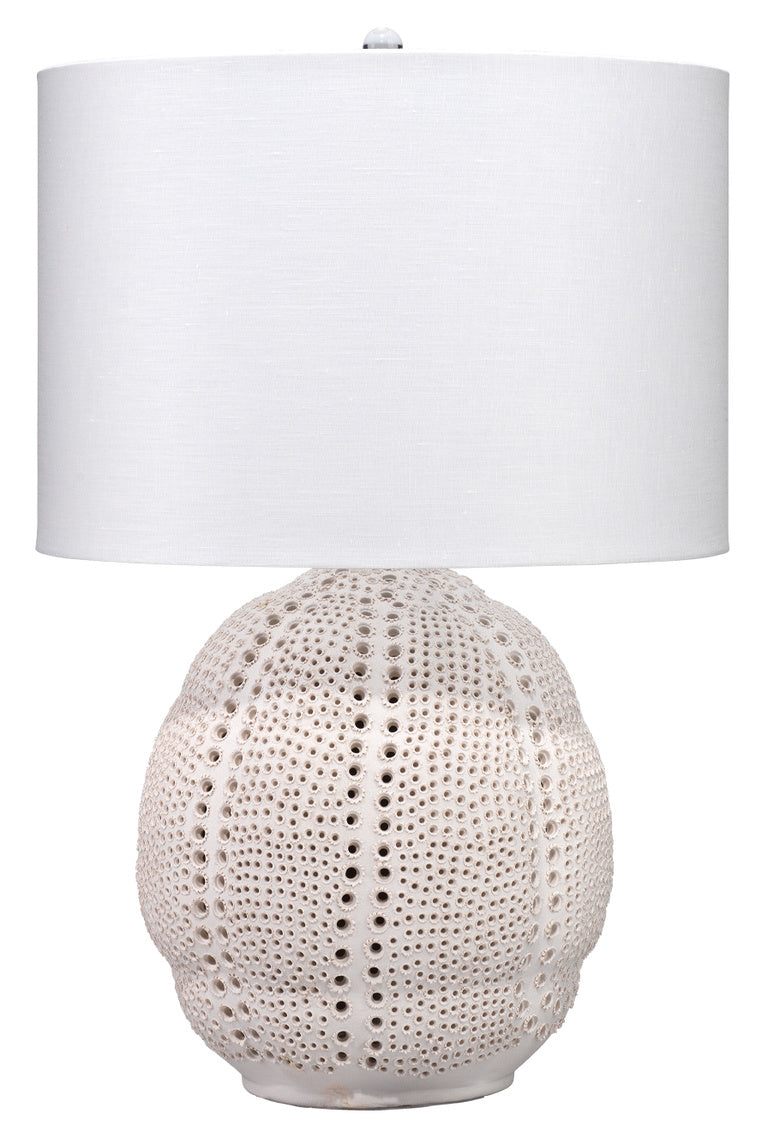 Lunar Table Lamp-Jamie Young-JAMIEYO-9LUNARTLWH-Table LampsMatte White Porcelain-2-France and Son
