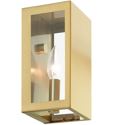 Winfield 1 Light 9 inch-Livex Lighting-LIVEX-29121-32-Outdoor Wall SconcesSatin Gold-7-France and Son