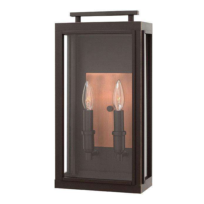 Outdoor Sutcliffe Wall Sconce-Hinkley Lighting-HINKLEY-2914OZ-Outdoor Wall SconcesNon LED-Oil Rubbed Bronze-2-France and Son