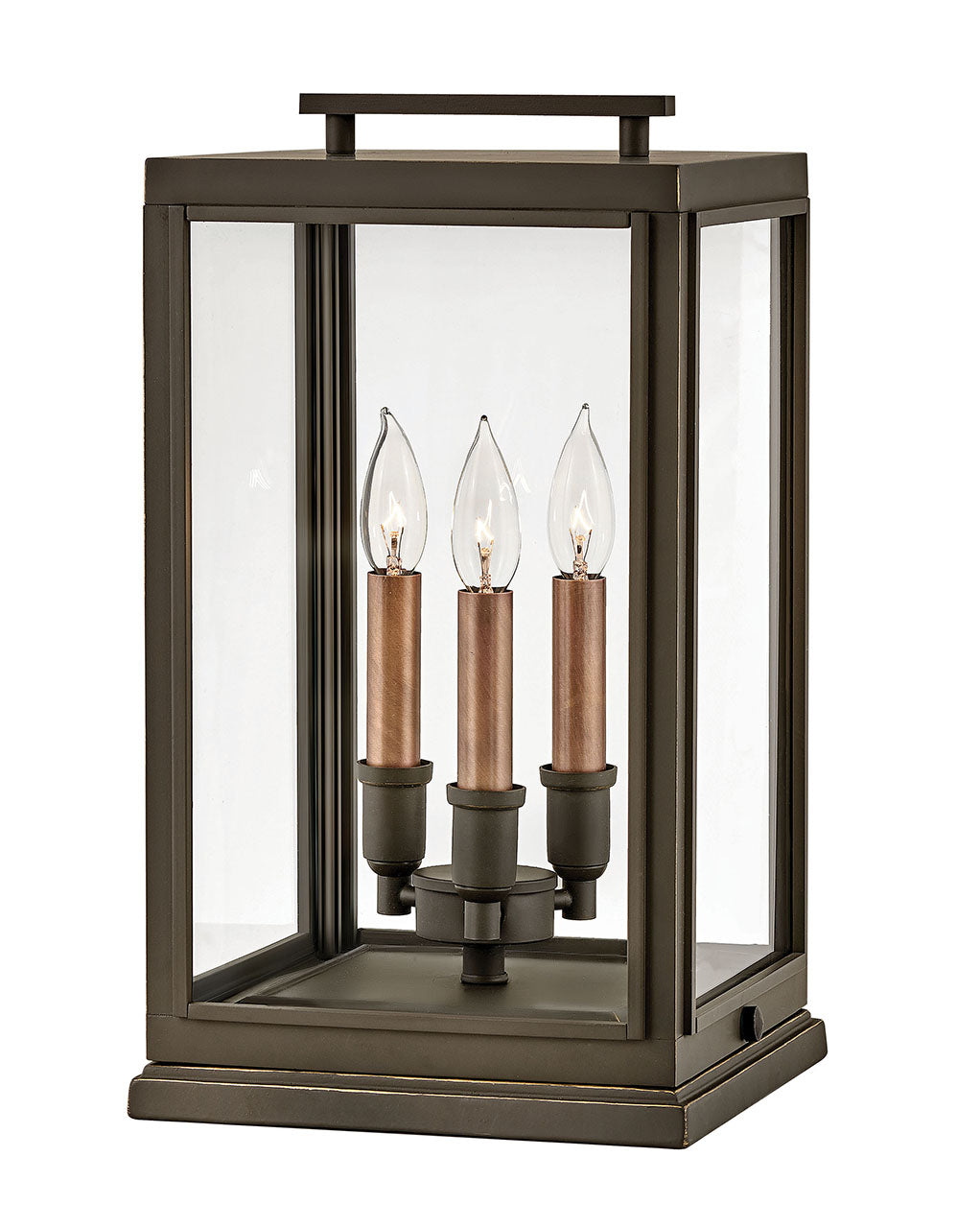 Outdoor Sutcliffe - Large Pier Mount Lantern-Hinkley Lighting-HINKLEY-2917OZ-LV-Outdoor Post LanternsOil Rubbed Bronze-12v-2-France and Son