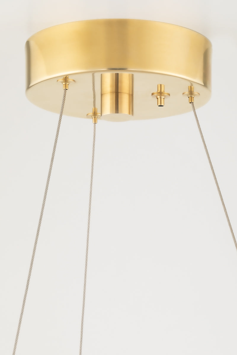 Orbit 12 Light Chandelier-Hudson Valley-HVL-2756-AGB-ChandeliersAged Brass-7-France and Son