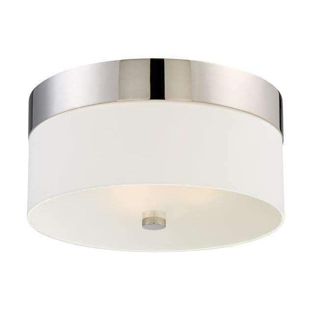 Libby Langdon Grayson 3 Light Ceiling Mount-Crystorama Lighting Company-CRYSTO-293-PN-Flush MountsPolished Nickel-2-France and Son