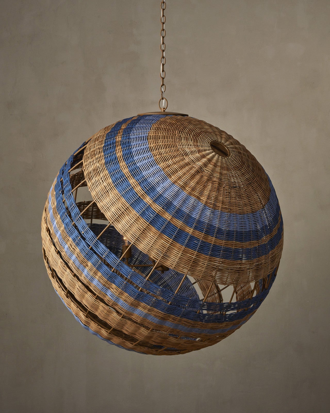 Senjyo Tilted Orb Chandelier