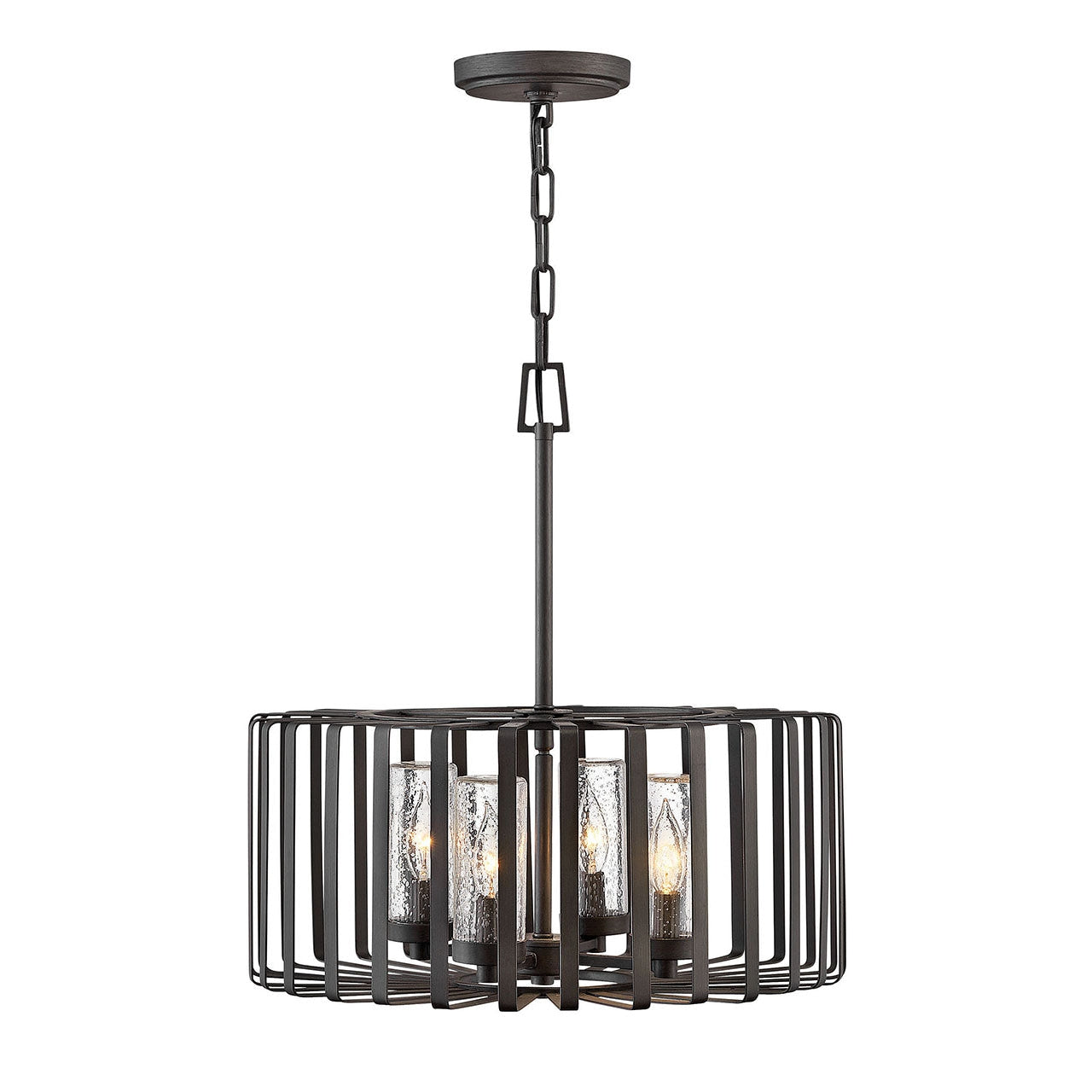 Outdoor Reid - Medium Single Tier 12V-Hinkley Lighting-HINKLEY-29504BGR-LV-Chandeliers-1-France and Son