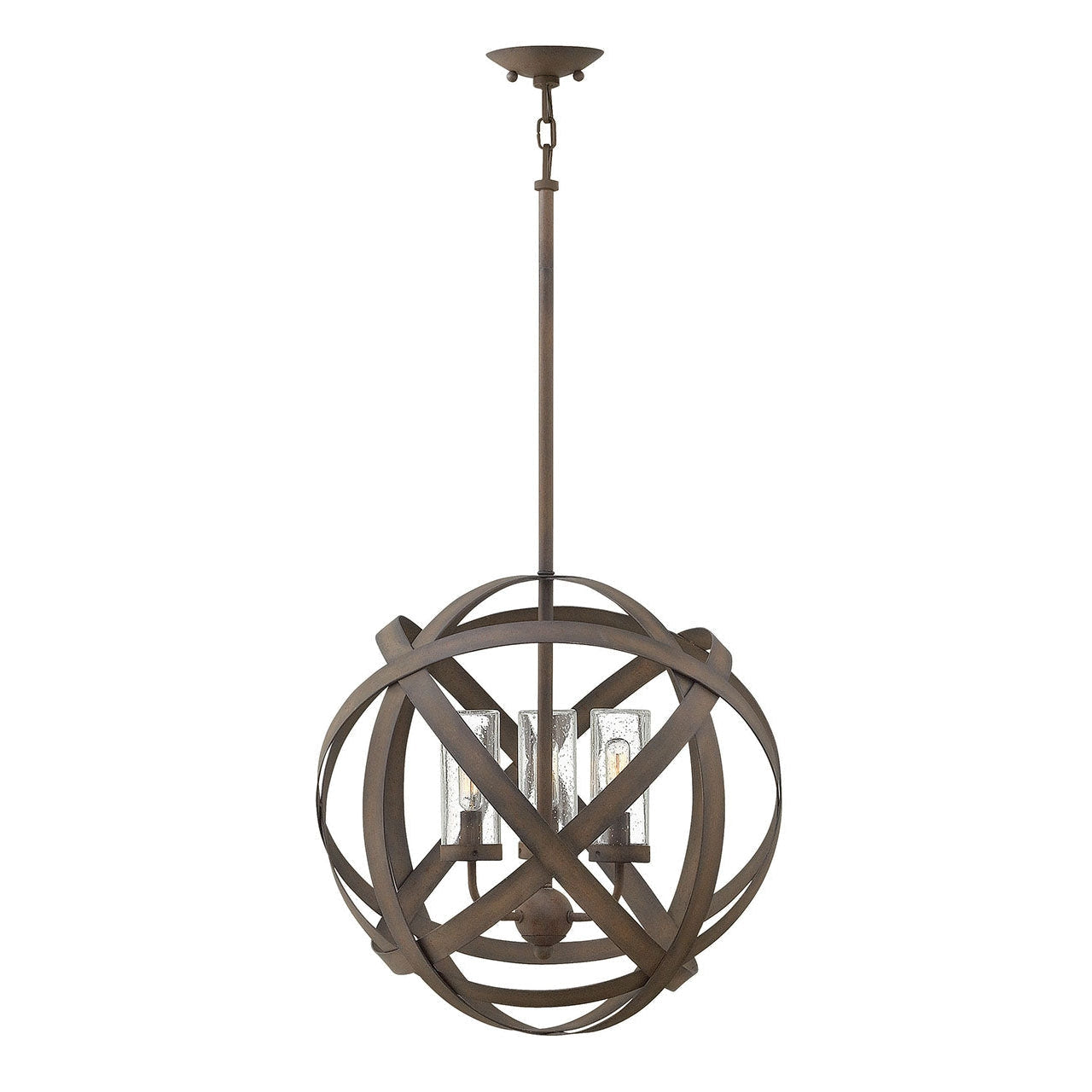 Outdoor Carson - Medium Orb 12v-Hinkley Lighting-HINKLEY-29703VI-LV-Outdoor Pendants-1-France and Son