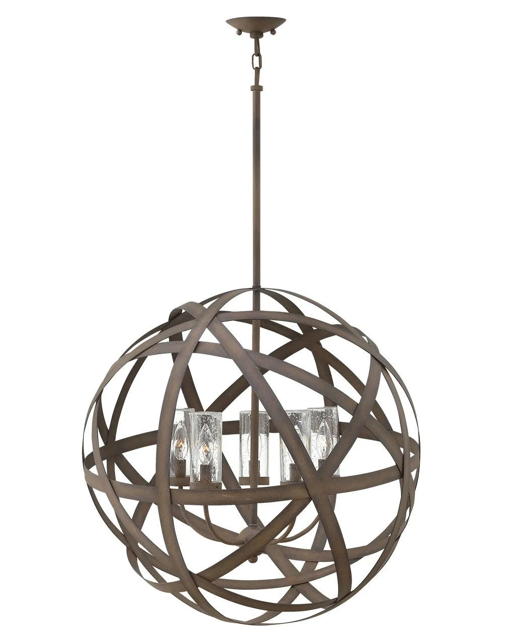 Outdoor Carson - Large Orb-Hinkley Lighting-HINKLEY-29705VI-LL-ChandeliersBrown-LED-2-France and Son