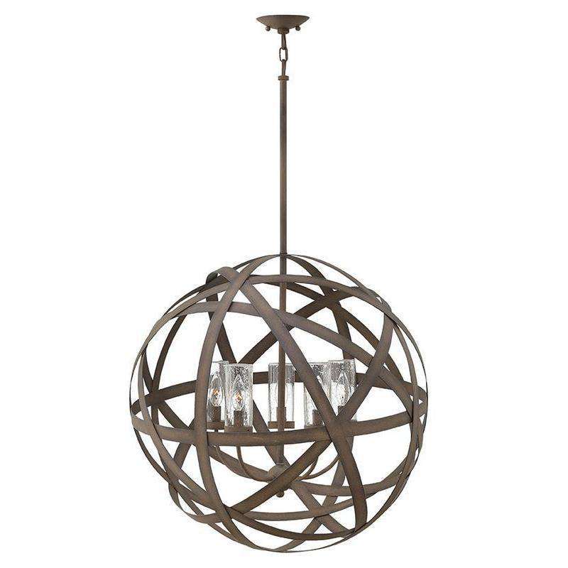 Outdoor Carson Chandelier-Hinkley Lighting-HINKLEY-29705VI-Outdoor Lighting-1-France and Son