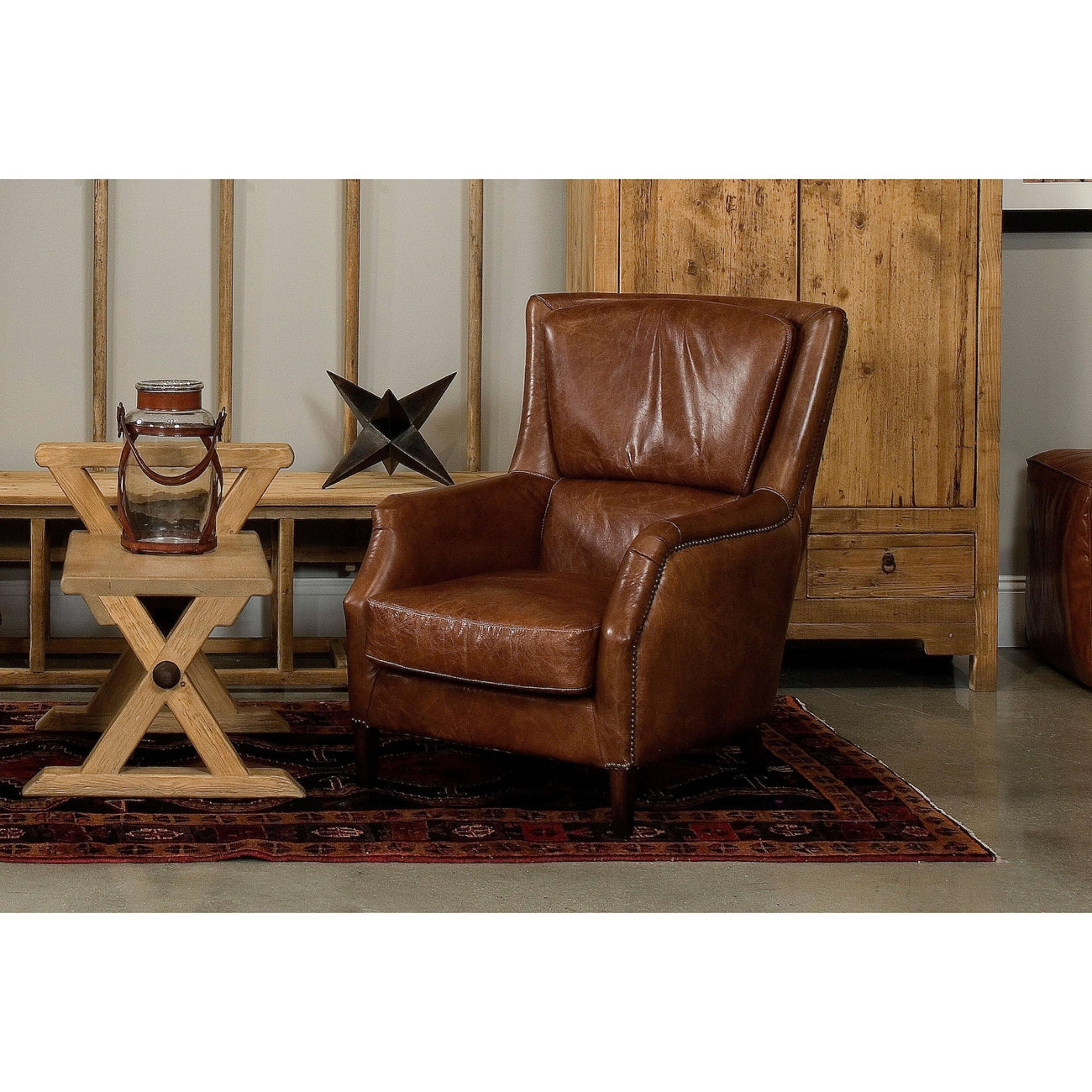 Baker Arm Chair-SARREID-SARREID-29766-Lounge Chairs-9-France and Son