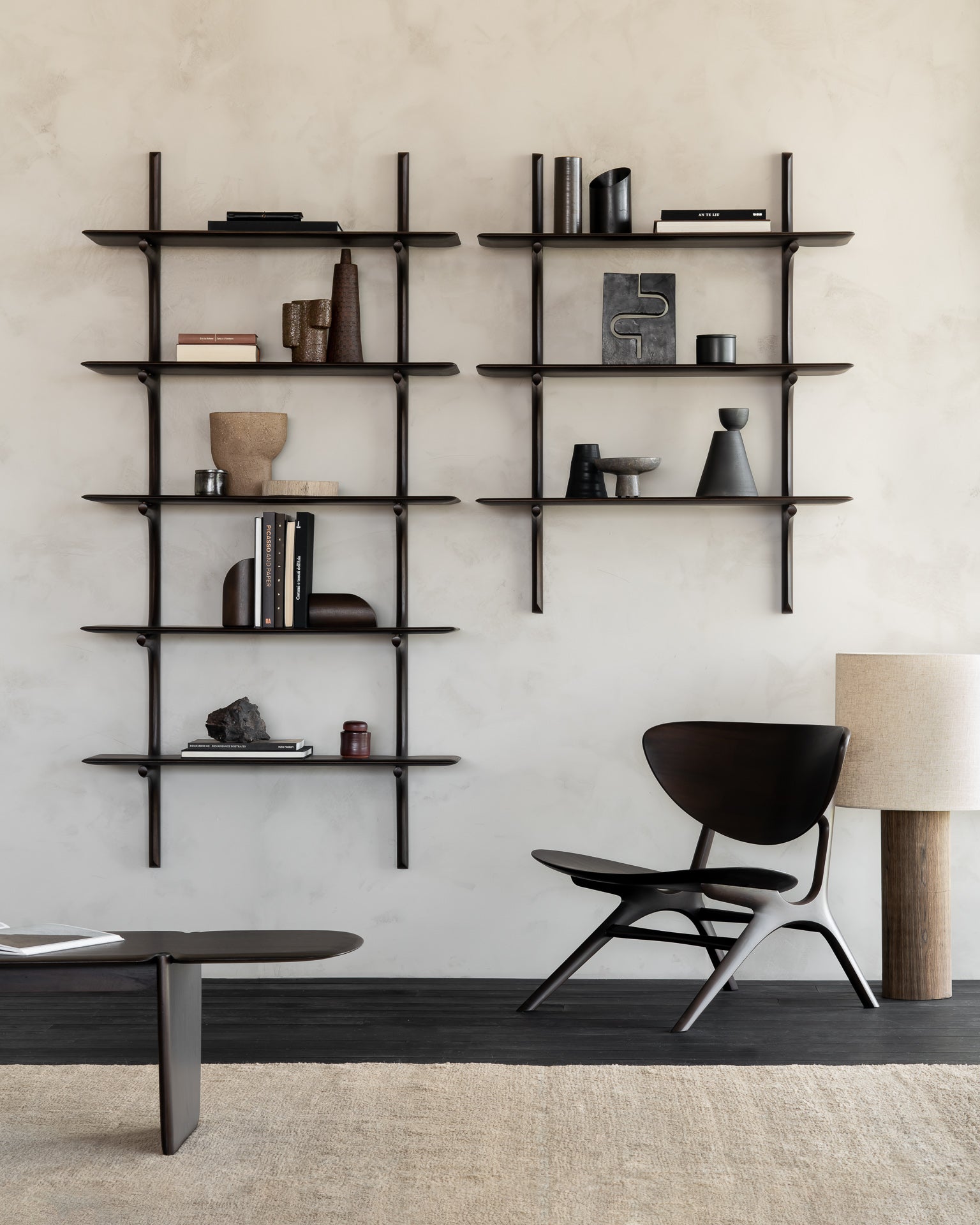 Pi Wall Shelf - Brown