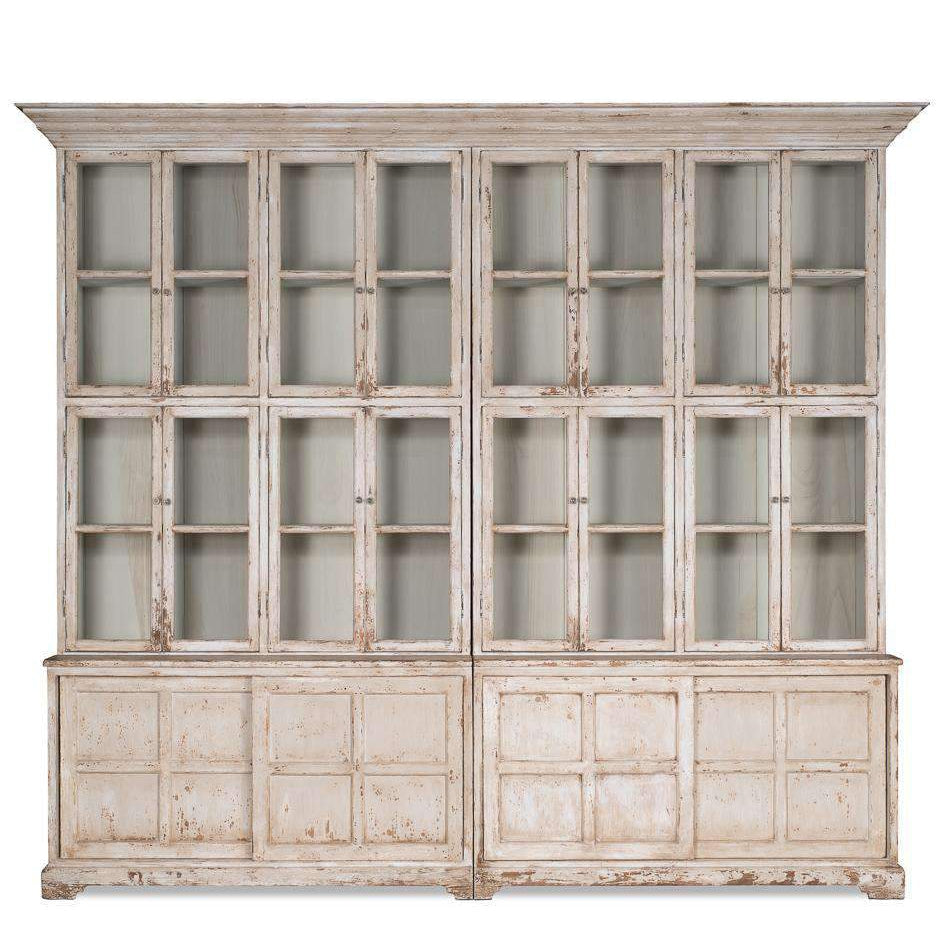 Glass Front Cabinet-SARREID-SARREID-29949-Bookcases & Cabinets-1-France and Son