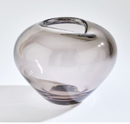 Undulating Vase-Global Views-GVSA-6.60634-VasesGrey-Large-11-France and Son