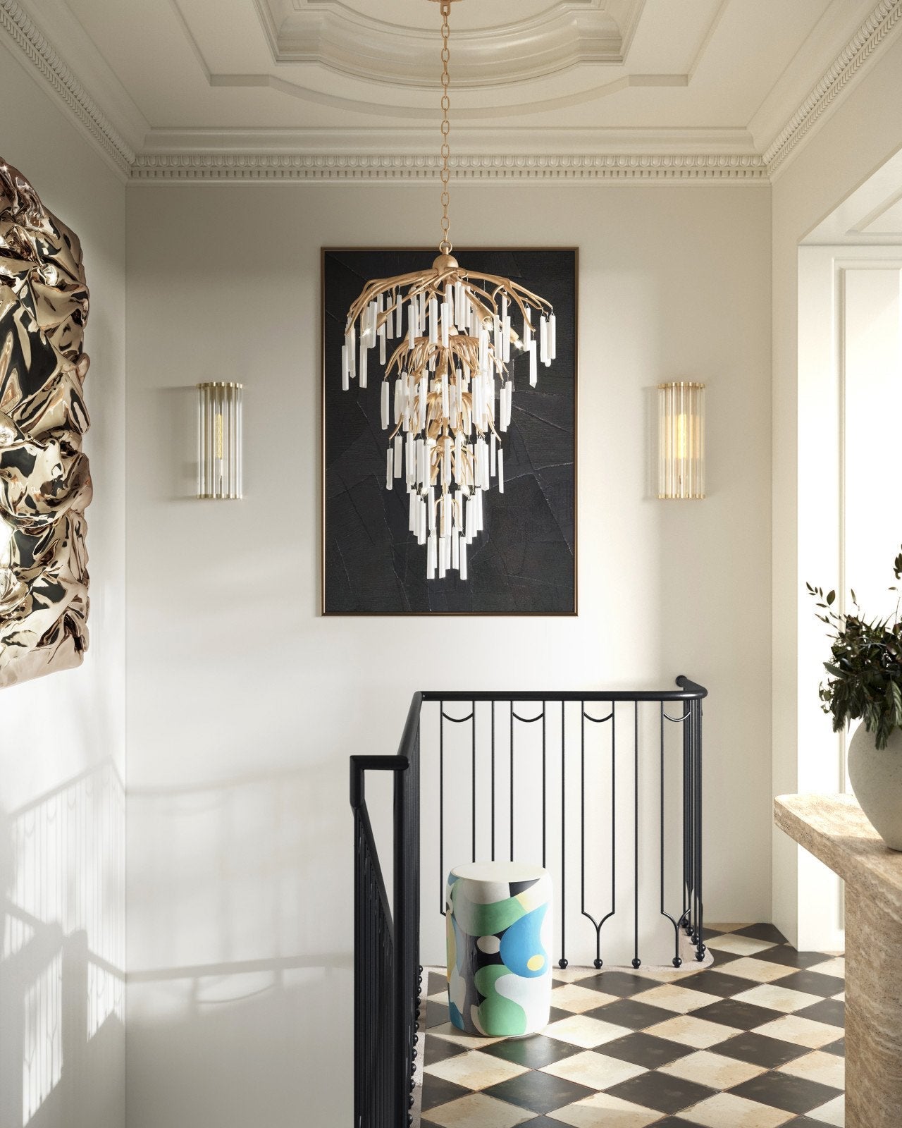 Warwick Tall Wall Sconce