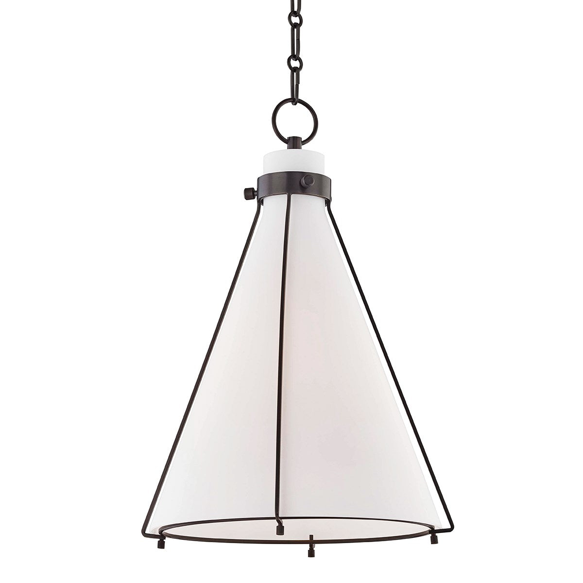 Eldridge Cone Pendant-Hudson Valley-HVL-7316-OB-PendantsOld Bronze-2-France and Son