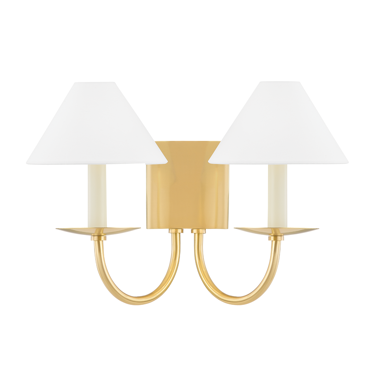 Lenore 2 Light Wall Sconce-Mitzi-HVL-H464102-AGB-Outdoor Wall SconcesAged Brass-1-France and Son