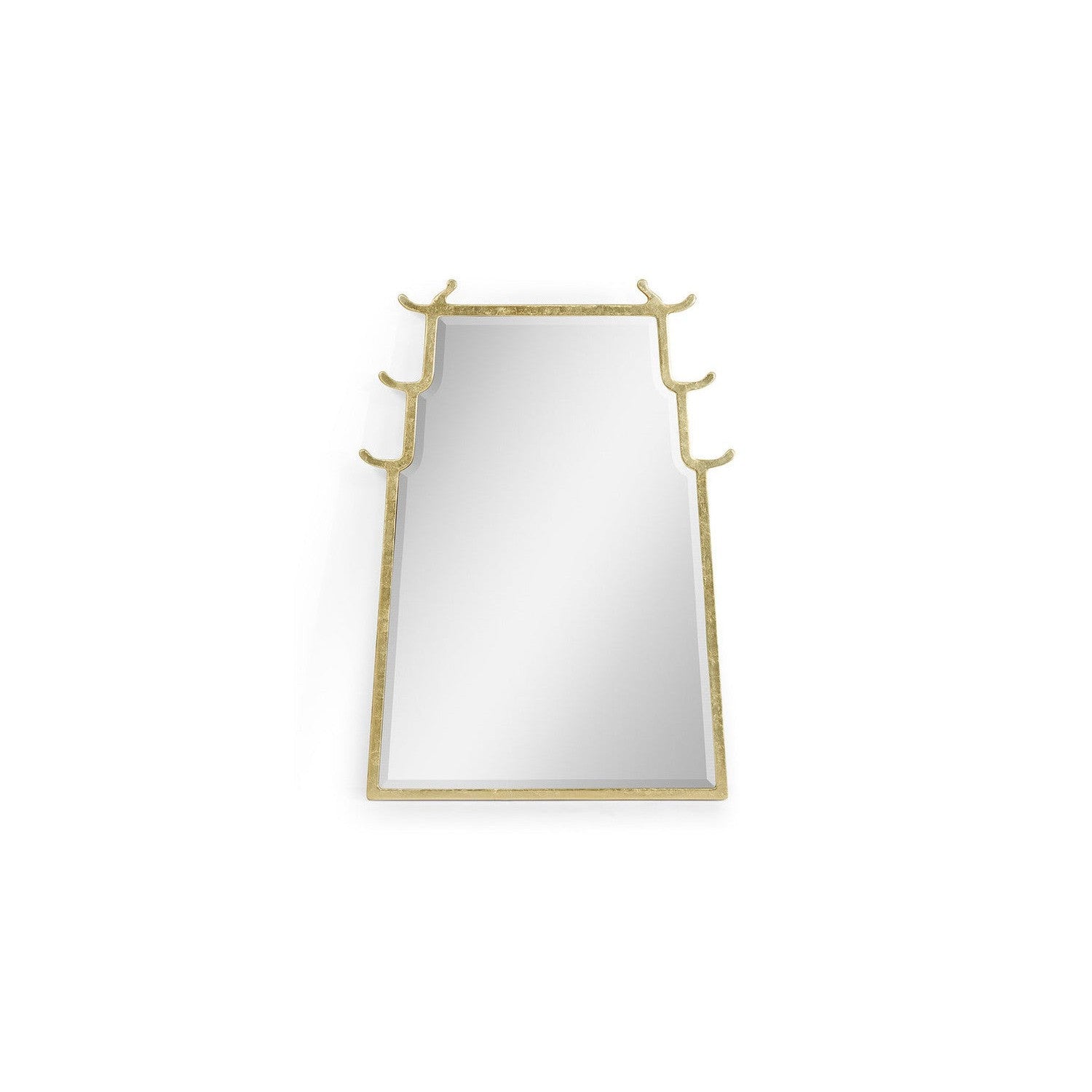 Asian Fusion Dorado Bronze Hanging Mirror-Jonathan Charles-JCHARLES-009655-AA-Mirrors-1-France and Son