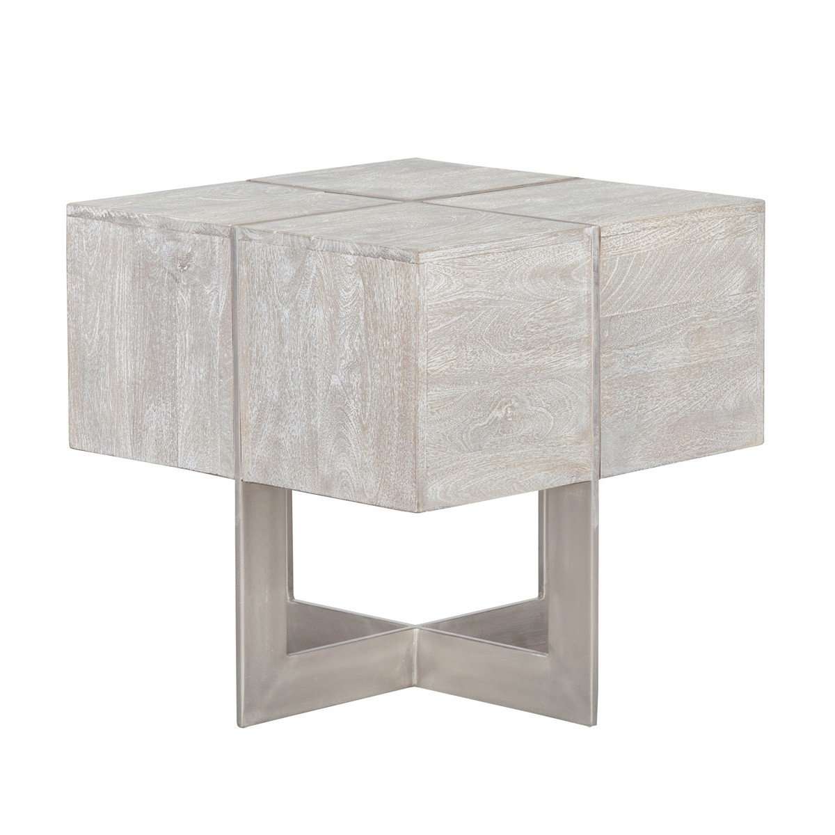 Desmond Square End Table-Classic Home-CLASSIC-51010607-Side Tables-1-France and Son