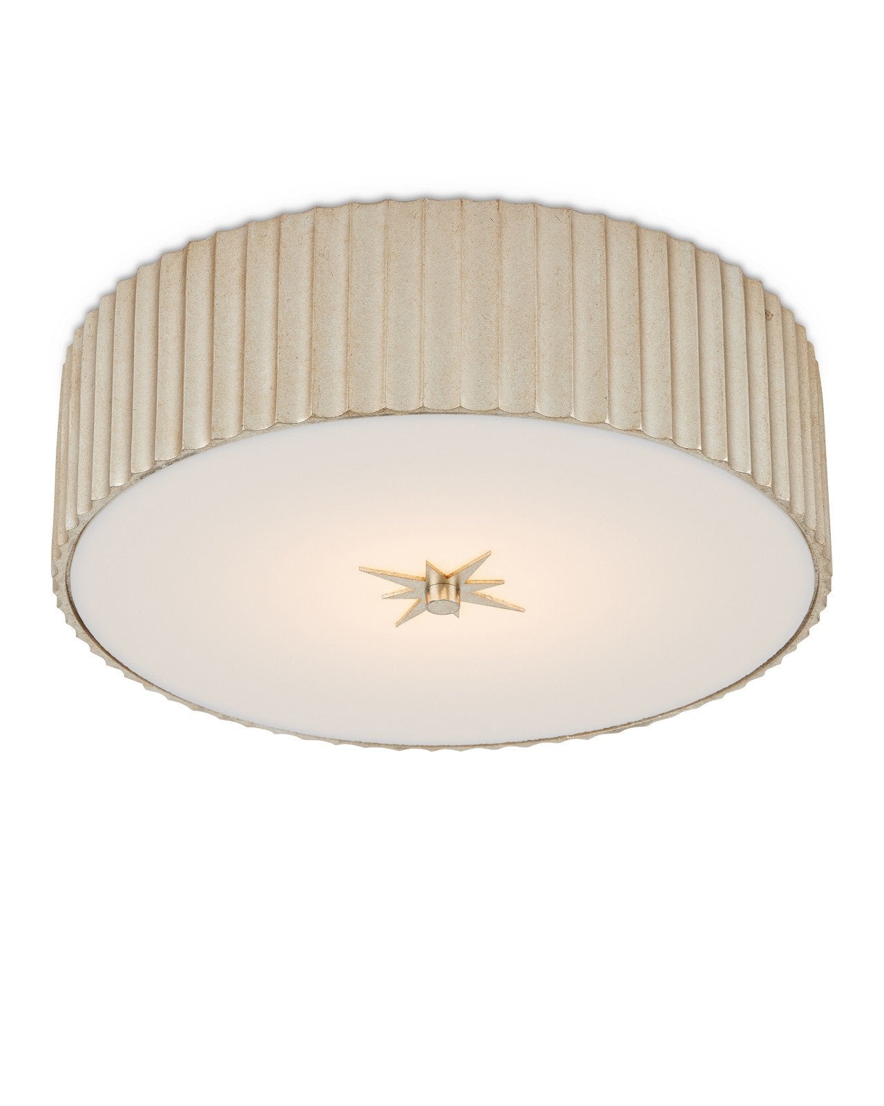 Caravel Silver Flush Mount