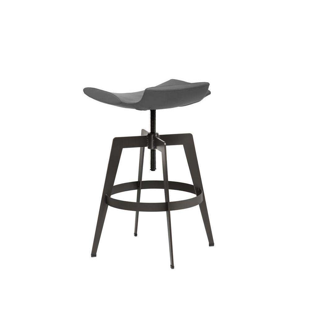 Brancroft Adjustable Barstool-Sunpan-SUNPAN-101534-Bar StoolsGraphite-5-France and Son