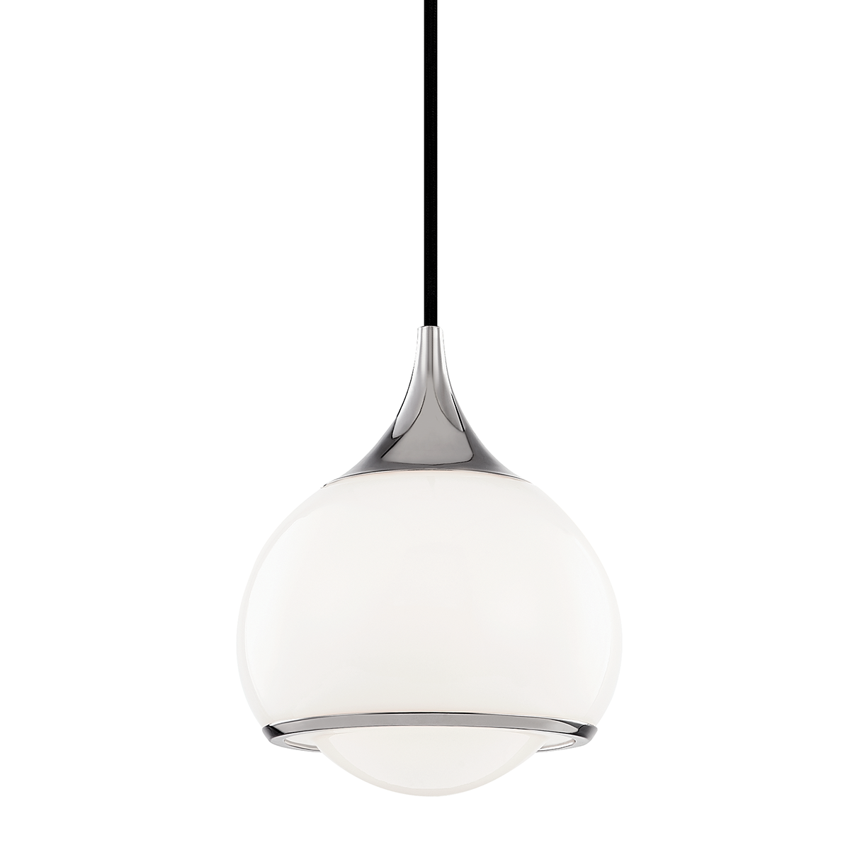 Reese 1 Light Pendant-Mitzi-HVL-H281701S-PN-PendantsPolished Nickel-Small-9-France and Son