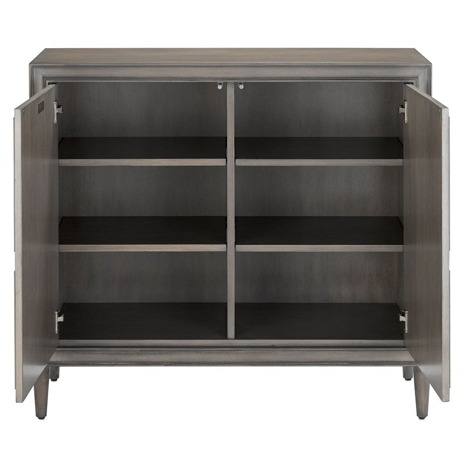 Counterpoint Gray Cabinet-Currey-CURY-3000-0134-Bookcases & Cabinets-3-France and Son