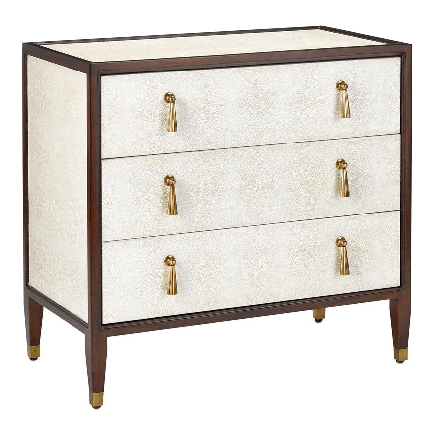 Evie Shagreen Chest-Currey-CURY-3000-0141-Dressers-1-France and Son