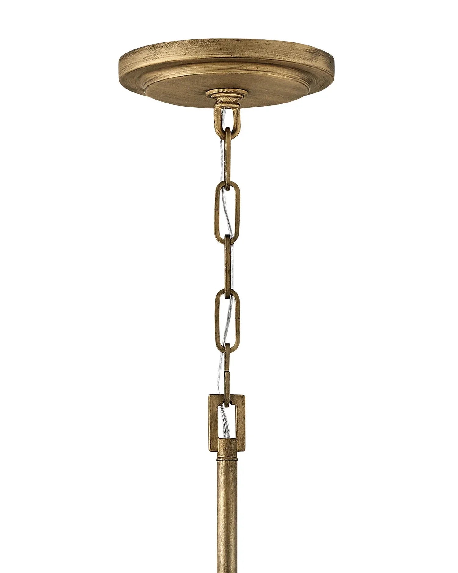 Chandelier Roca - Medium Drum-Hinkley Lighting-HINKLEY-30025BNG-Chandeliers-4-France and Son