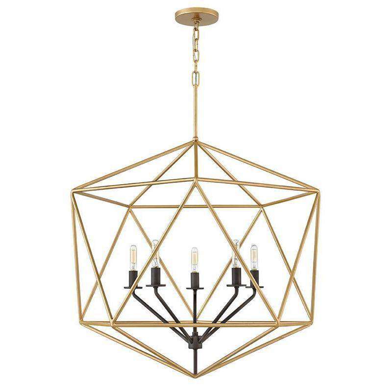 Astrid Chandelier-Hinkley Lighting-HINKLEY-3025DG-ChandeliersDeluxe Gold-2-France and Son