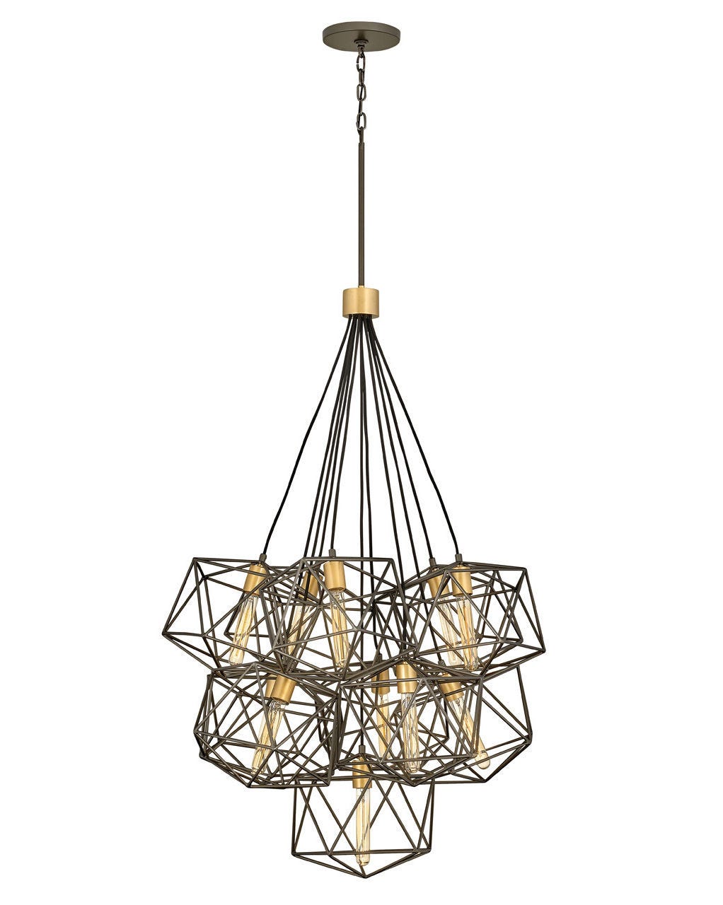 Astrid Eleven Light Multi Tier-Hinkley Lighting-HINKLEY-3029MM-ChandeliersMetallic-3-France and Son