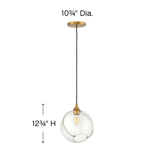 Pendant Skye - Small-Hinkley Lighting-HINKLEY-30303HBR-Pendants-3-France and Son