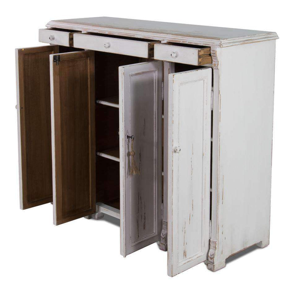 White Swan Tall Cabinet-SARREID-SARREID-30462-Sideboards & Credenzas-4-France and Son