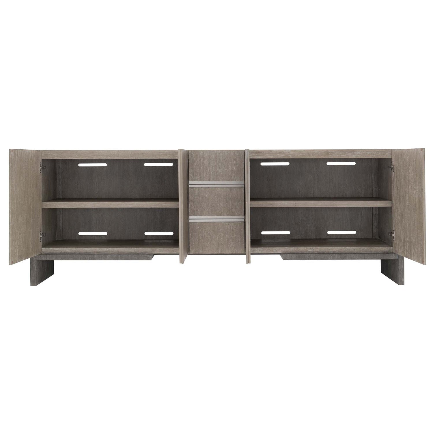 Foundations Entertainment Credenza-Bernhardt-BHDT-306890-Media Storage / TV Stands-3-France and Son