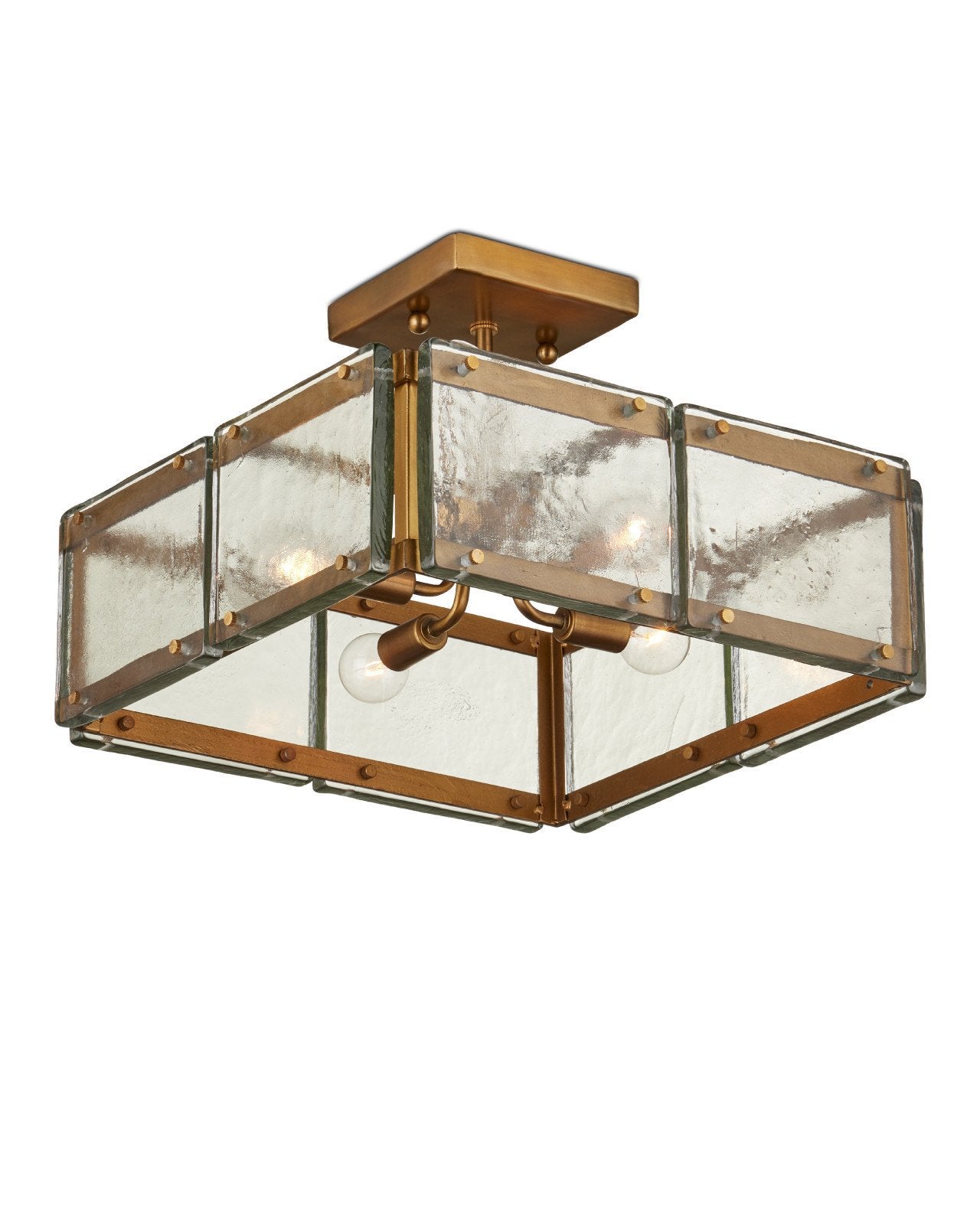 Countervail Square Semi-Flush Mount