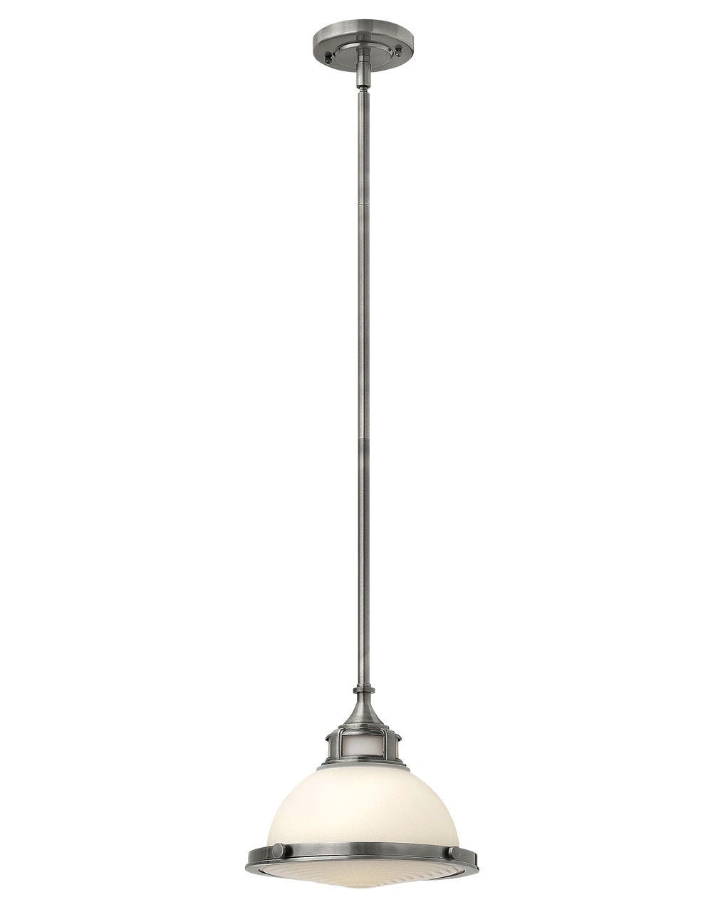 Amelia Small Pendant-Hinkley Lighting-HINKLEY-3127PL-PendantsPolished Antique Nickel-4-France and Son