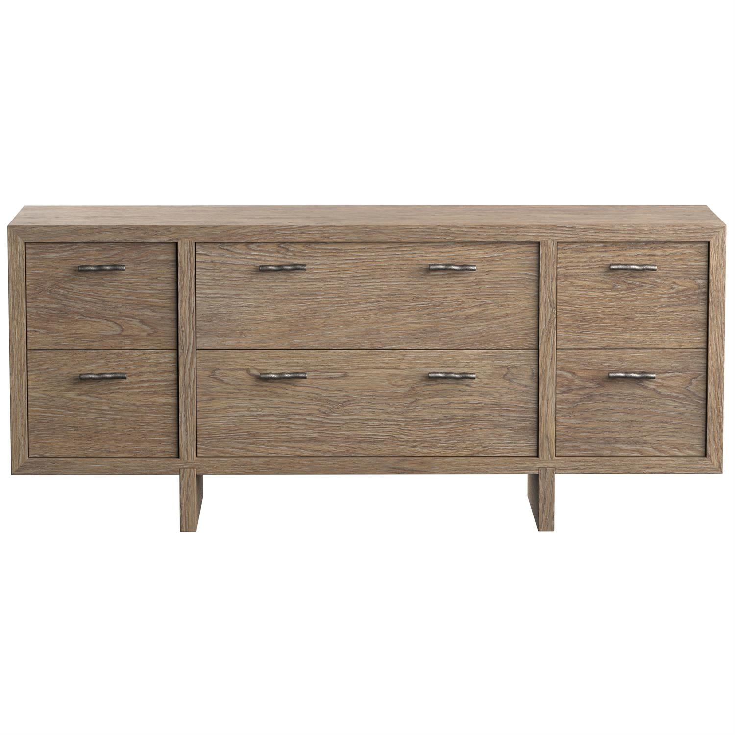 Casa Paros Dresser - 76"-Bernhardt-BHDT-317052-DressersRustic Finish-2-France and Son