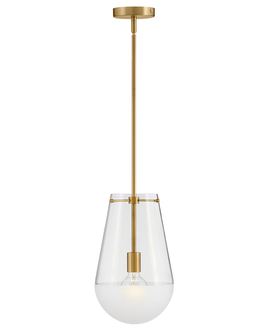 Pendant Beck - Small Pendant-Hinkley Lighting-HINKLEY-32087LCB-Outdoor PendantsLacquered Brass-2-France and Son