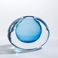 Offset Vase-Global Views-GVSA-6.60446-VasesMedium-Light Blue-7-France and Son