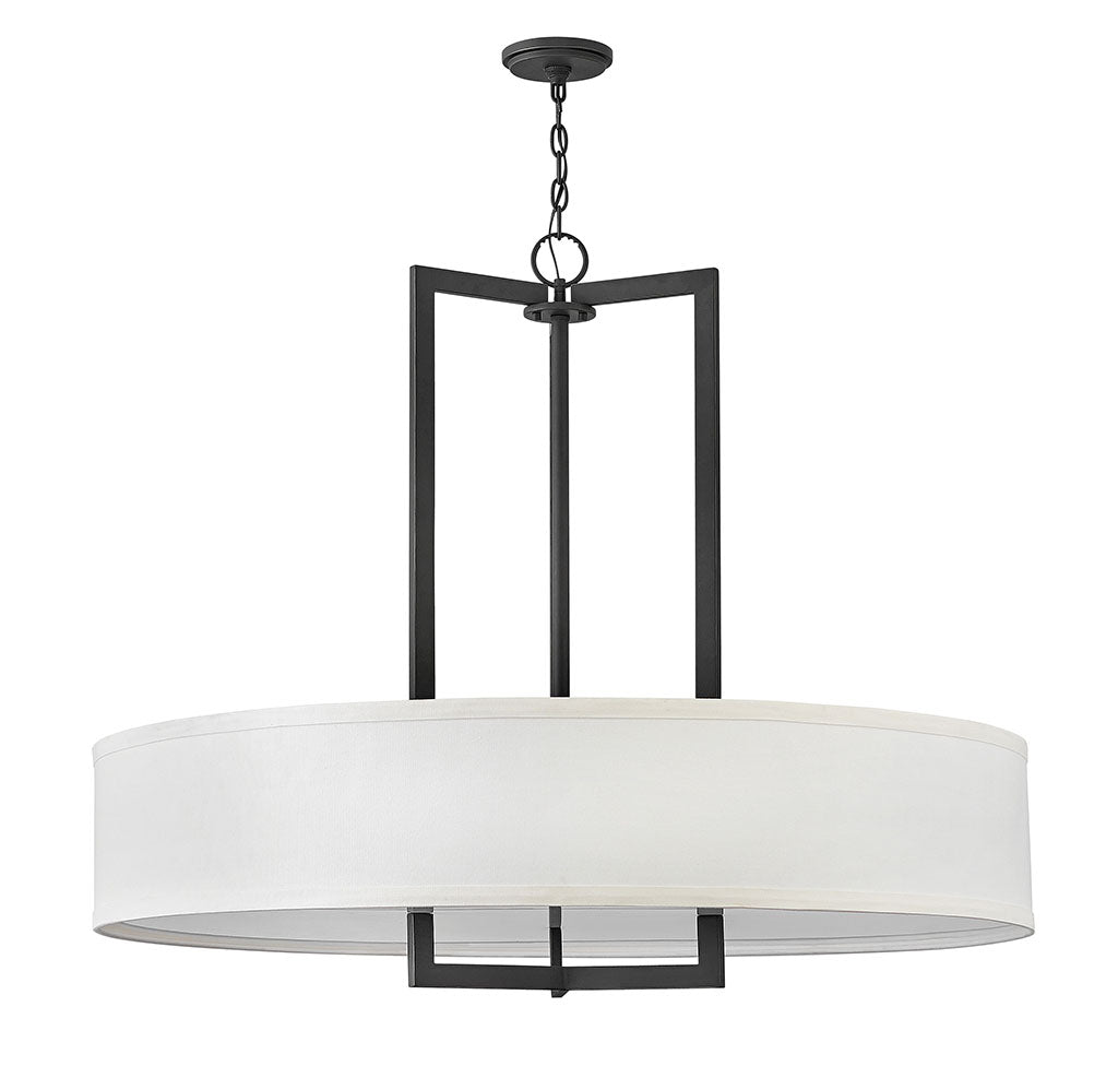 Chandelier Hampton Large Drum Pendant-Hinkley Lighting-HINKLEY-3219KZ-ChandeliersBuckeye Bronze-3-France and Son