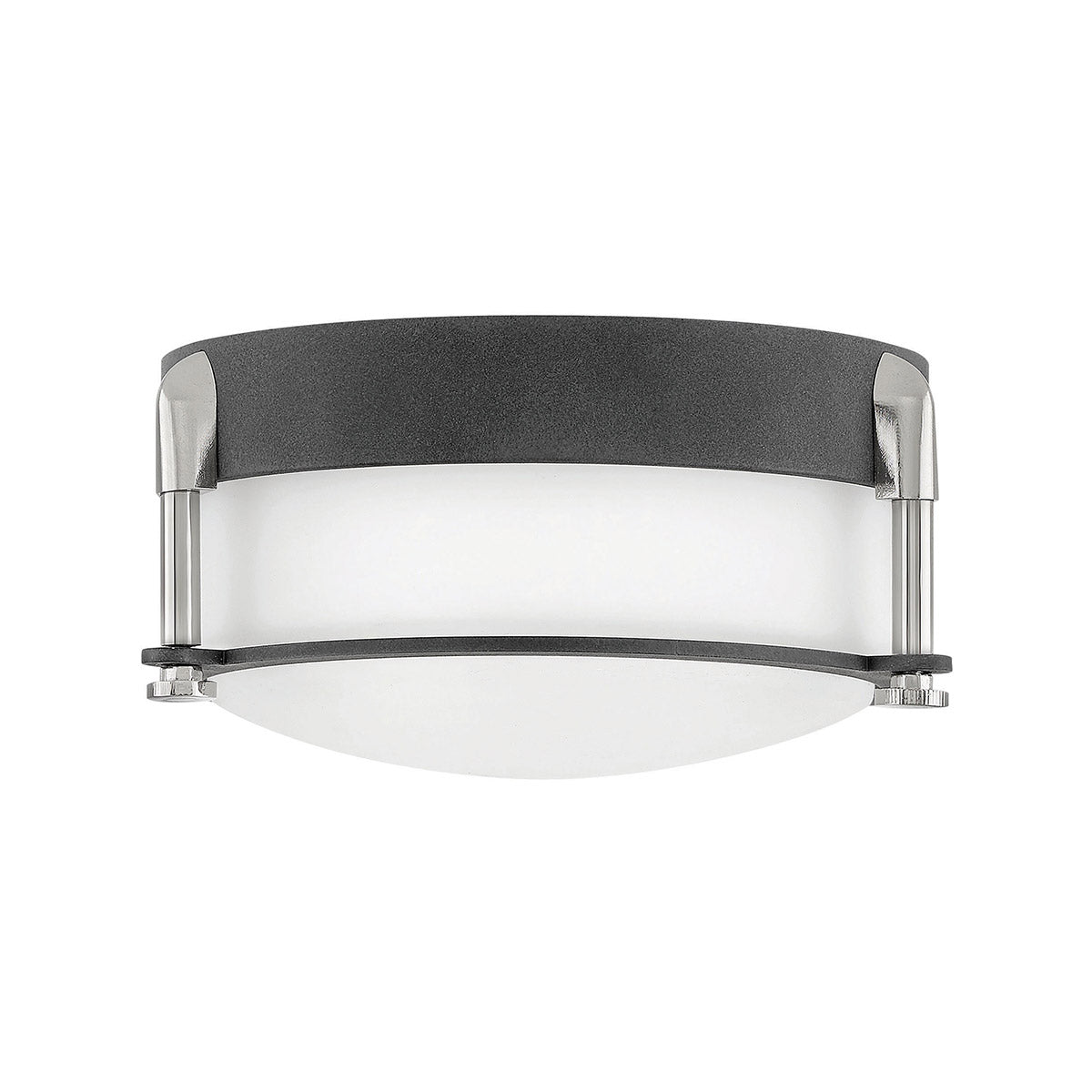 Colbin Foyer Light Ceiling Light-Hinkley Lighting-HINKLEY-3230DZ-Flush MountsAged Zinc-Small-2-France and Son