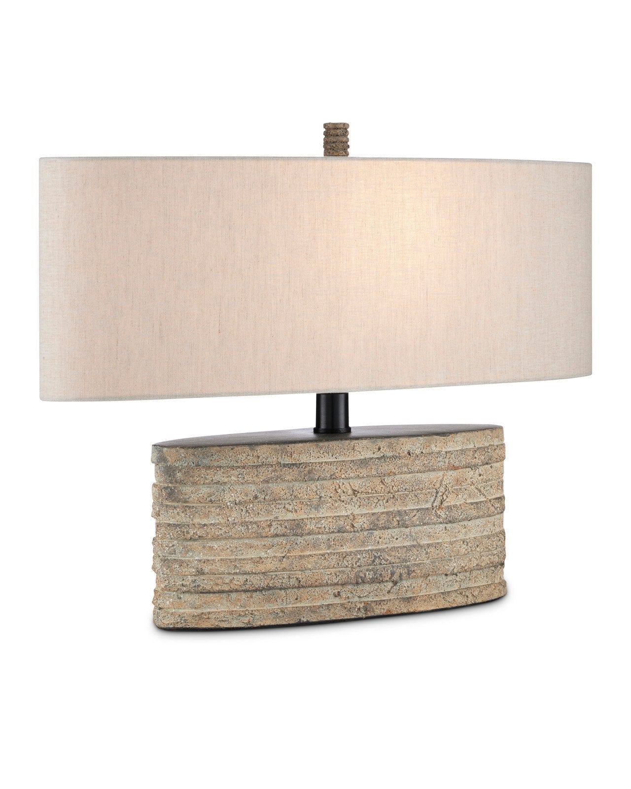 Innkeeper Rustic Oval Table Lamp